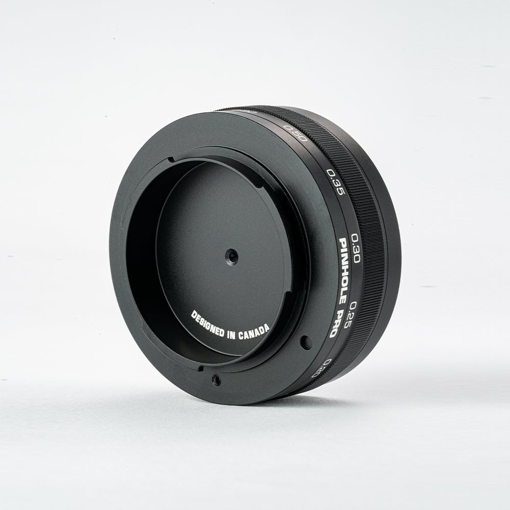 Pinhole Pro : Multi-Aperture Professional Pinhole Lens for DSLR & Mirrorless Cameras - Thingyfy